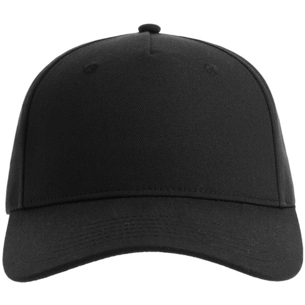 Atlantis Unisex Adult Fiji Återvunnen Polyester Kepsen One Size Svart Black One Size