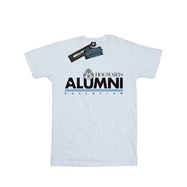 Harry Potter T-shirt för män Hogwarts Alumni Ravenclaw XL Vit White XL