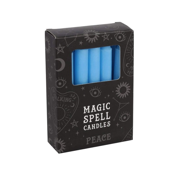 Something Different Magic Spell Candles (pack om 12) One Size L Light Blue One Size