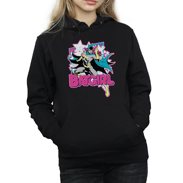 DC Comics Dam/Kvinnor Batgirl Leap Hoodie M Svart Black M