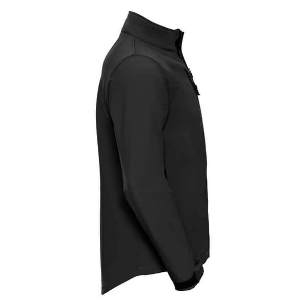 Russell Herr Plain Soft Shell Jacka L Svart Black L