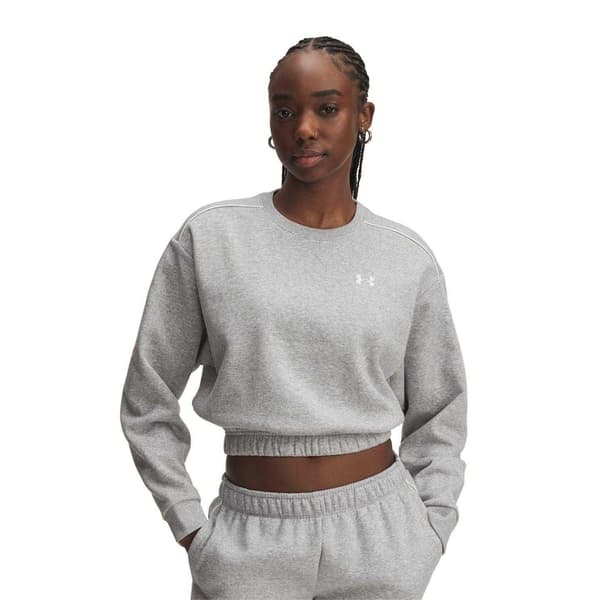 Under Armour Dam/Dam Rival Träningströja 14 UK Grå Grey Heather 14 UK