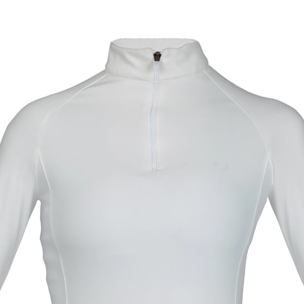 Aubrion Eltar Base Layer Topp med Kvart Zip för Kvinnor/Dam Storlek S Vit White S