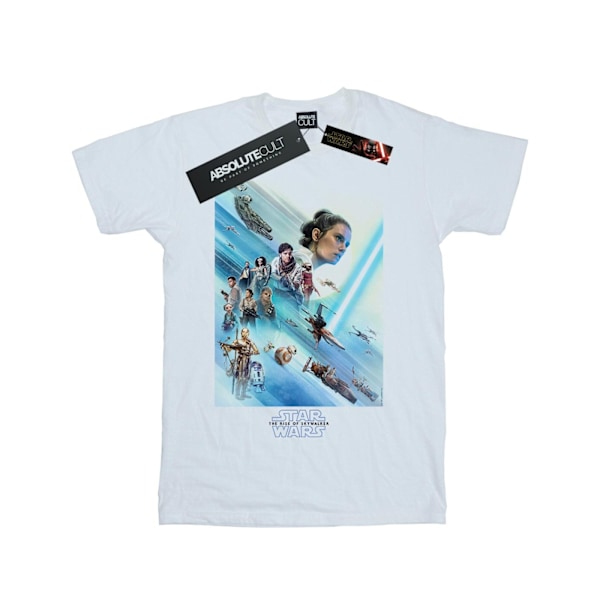 Star Wars: The Rise of Skywalker T-shirt för män med Resistance-affisch White 3XL