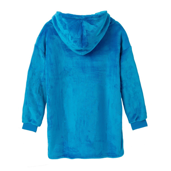 Sonic The Hedgehog Pojkar Fleece Huvtröja Filt Storlek B Blue One Size