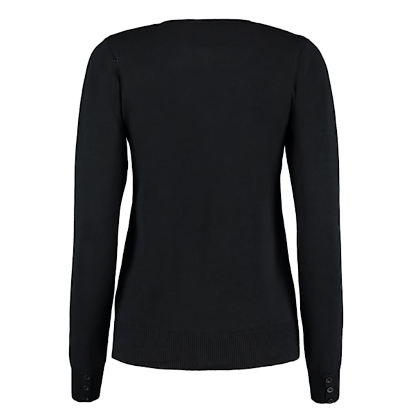 Kustom Kit Dam/Damer Arundel Rund Hals Cardigan 20 UK Svart Black 20 UK