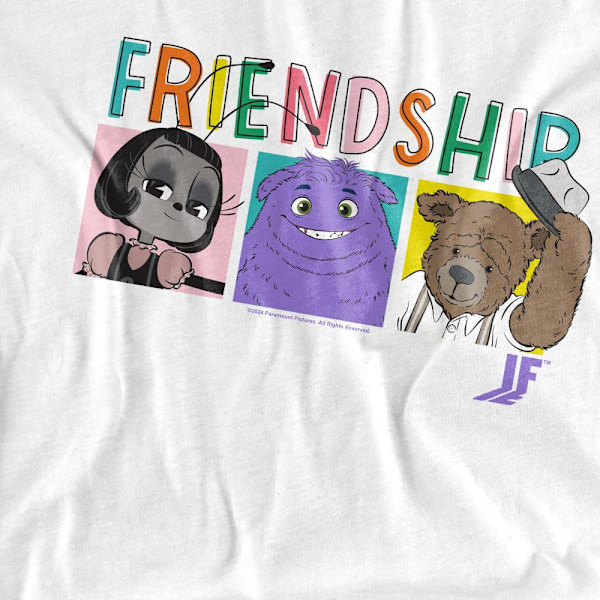 IF Herr Imagine This Squares T-Shirt XL Vit White XL