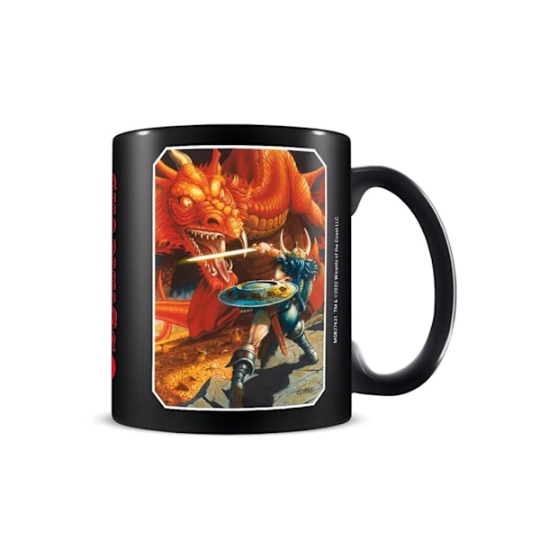 Dungeons & Dragons Röd drake Mugg En storlek Svart/Orange/Röd Black/Orange/Red One Size