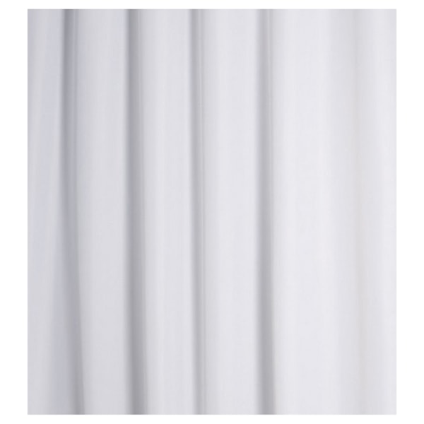 Croydex Textil Duschdraperi En Storlek Vit White One Size