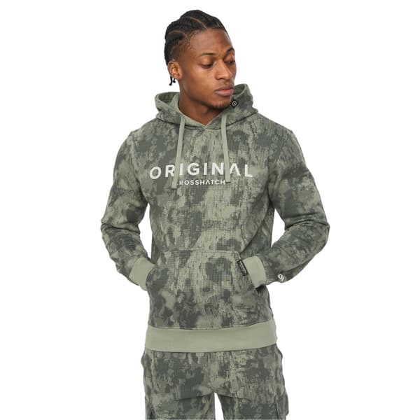Crosshatch Herr Bardon Hoodie M Oliv Olive M