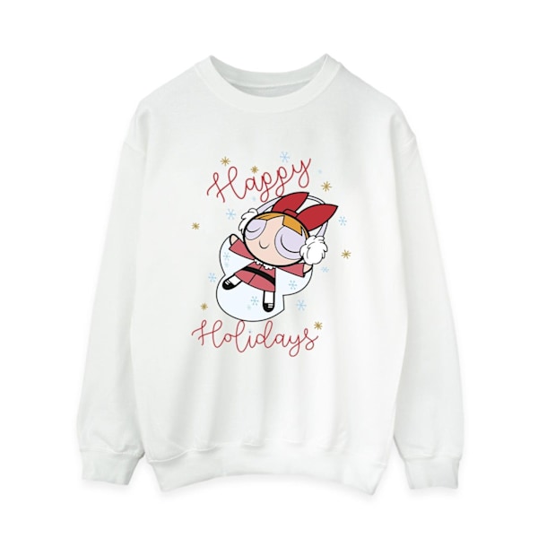 The Powerpuff Girls Dam/Dam Sweatshirt XL Vit White XL