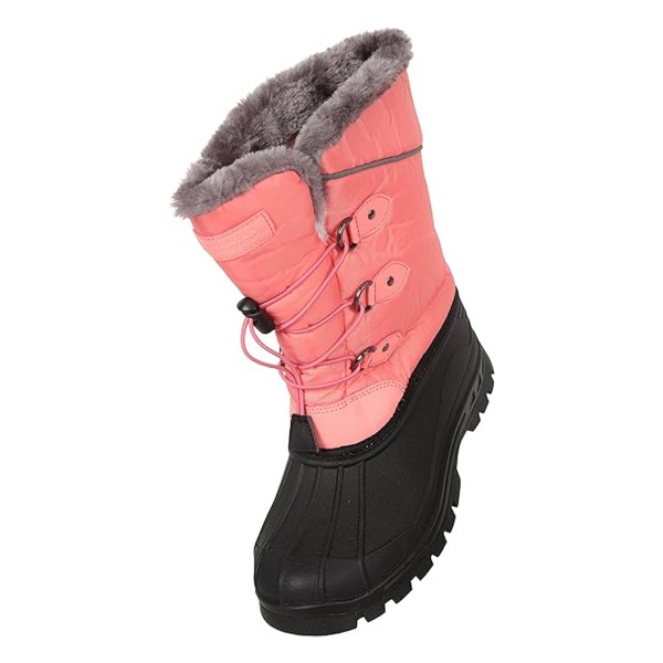 Mountain Warehouse Whistler Adaptive Snow Boots för barn Pink 1 UK