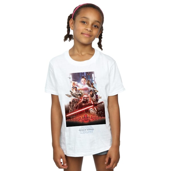 Star Wars: The Rise of Skywalker T-shirt för flickor White 12-13 Years