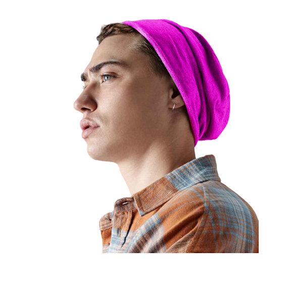 Beechfield Jersey Beanie One Size Fuchsia Fuchsia One Size