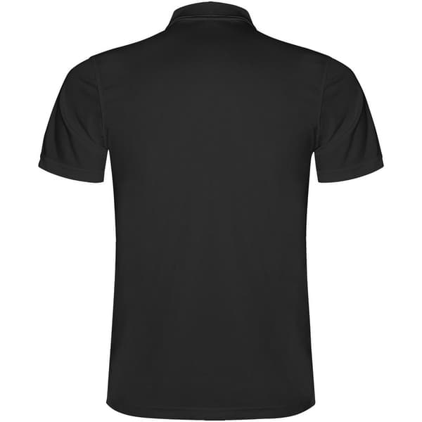 Roly Monzha kortärmad poloskjorta 3XL Solid Black Solid Black 3XL