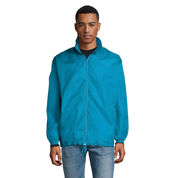SOLS Unisex Shift Duschjacka Vindjacka XL Aqua Aqua XL