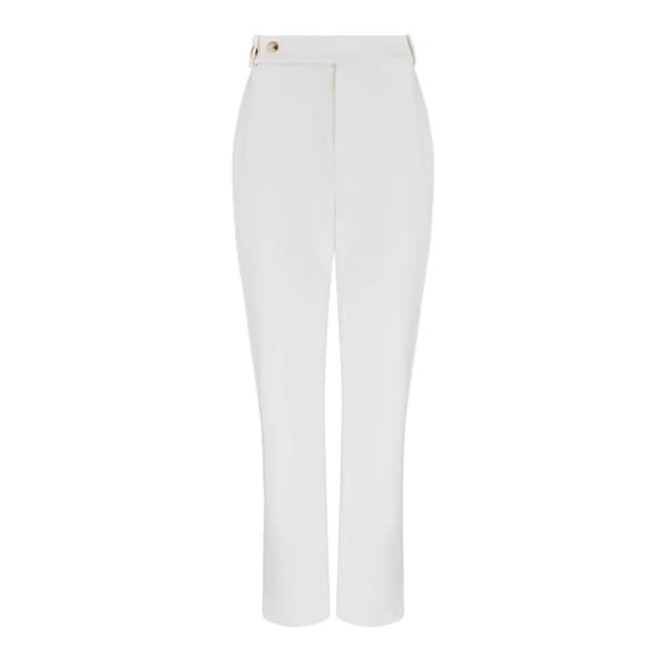 Muse Dam/Kvinnor The Ultimate Raka Ben Byxor XL Vit White XL