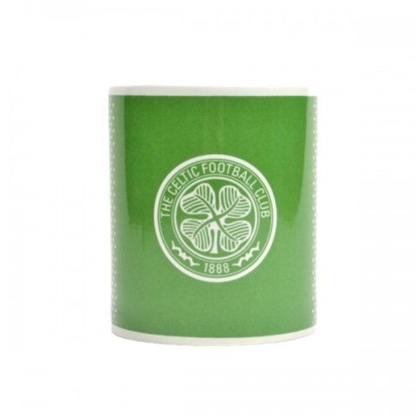 Celtic FC Fade 325ml Mug En Storlek Grön/Vit Green/White One Size