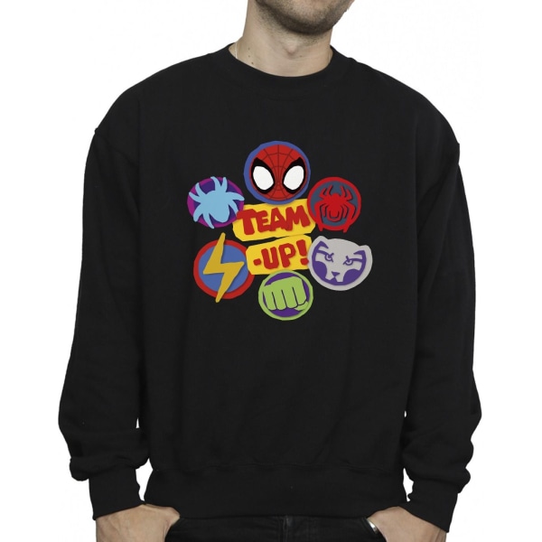 Marvel Herr Spidey And His Amazing Friends Team Up Sweatshirt X Black XL