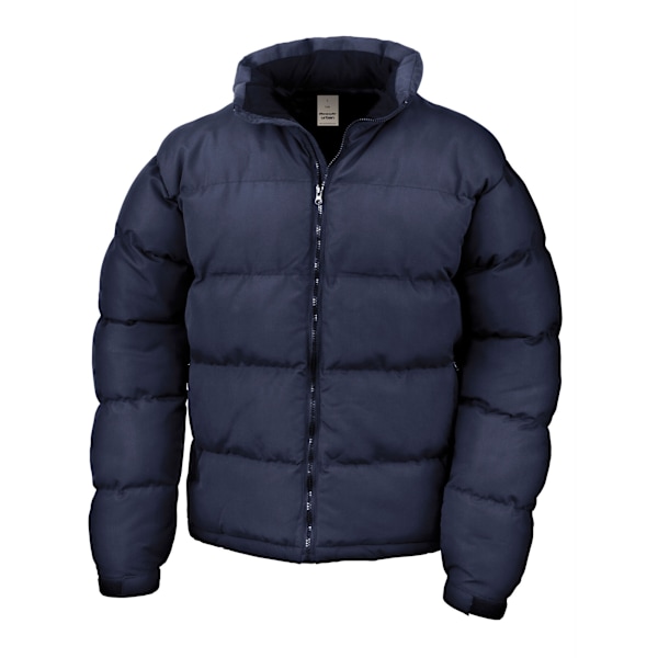 Result Herr Holkham Dun Feel Vattenavvisande Jacka 2XL Marinblå B Navy Blue 2XL