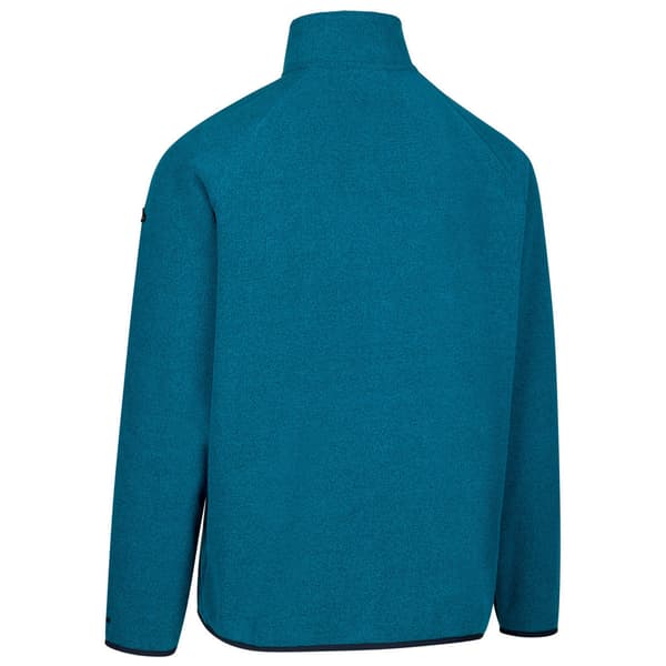 Trespass Wetherill Fleece Tröja för Män M Bondi Blå Bondi Blue M