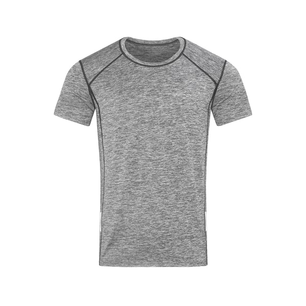 Stedman Mens Sports Reflexive Recycled T-Shirt M Heather Heather M