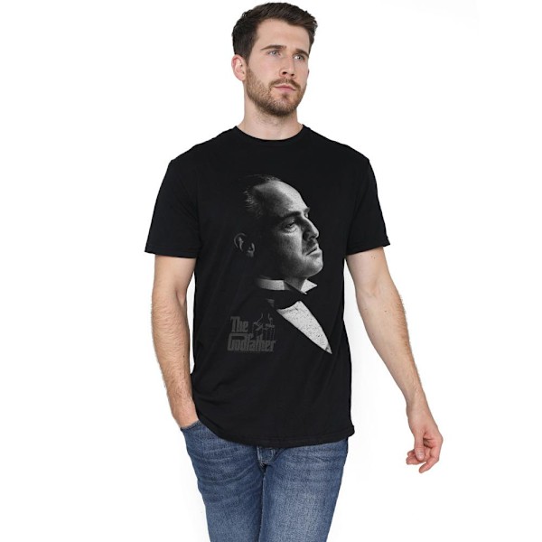 The Godfather Herr Don Vito Corleone Grafisk T-Shirt 4XL Svart Black 4XL