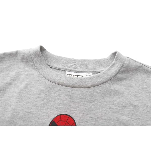 Marvel Barn/Kids Grafiskt Tryckt Bomulls T-shirt 9-10 År Grå Grey 9-10 Years