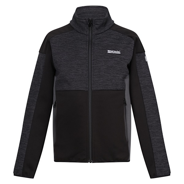 Regatta Highton III Fleecejacka för Barn/Ungdomar 3-4 År Seal Seal Grey/Black 3-4 Years
