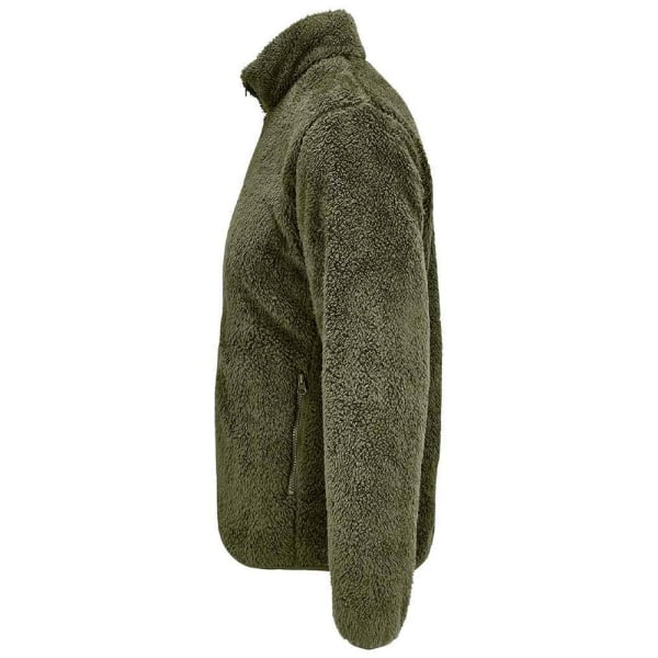 SOLS Unisex vuxen Finch Fluffy Jacket XS Army Army XS