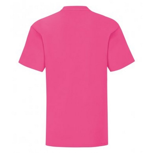 Fruit Of The Loom Barn/Barn Iconic T-Shirt 5-6 år Fuchsia Fuchsia Pink 5-6 Years