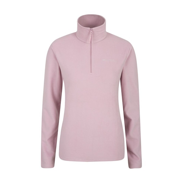 Mountain Warehouse Dam/Damer Camber Halv Zip Fleece Top XS Light Pink XS