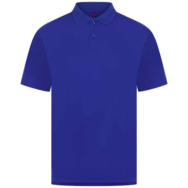 Henbury Herr Pique Poloskjorta L Royal Blue Royal Blue L