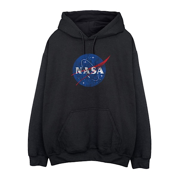 NASA Herr Insignia Logo Hoodie S Svart Black S