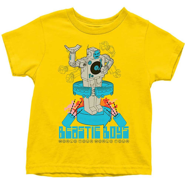 Beastie Boys Barn/Barn Robot T-shirt 13-14 år Gul Yellow 13-14 Years