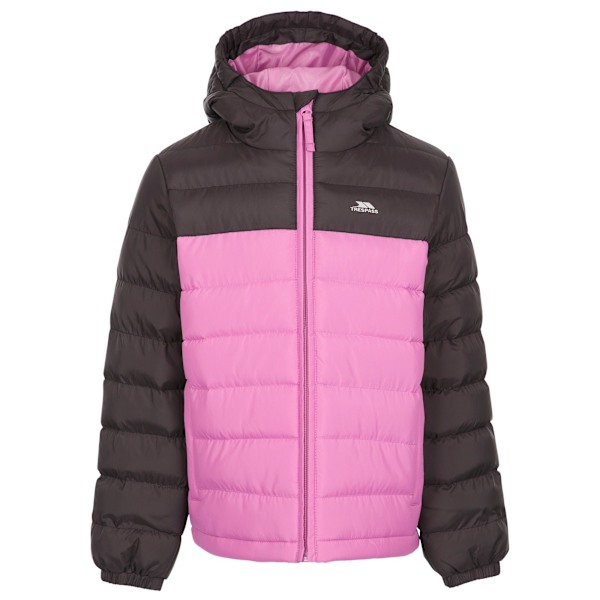 Trespass Barn/Barn Oskar Vadderad Jacka 3-4 År Djup Rosa Deep Pink 3-4 Years
