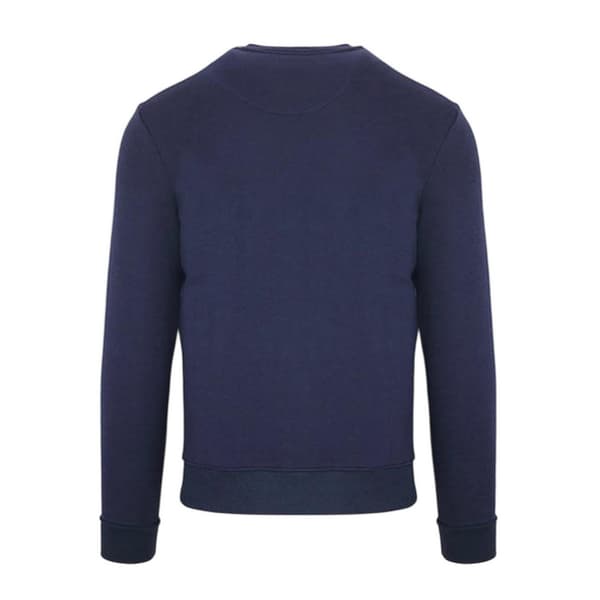 Aquascutum Herr Crest Crew Neck Regular Sweatshirt S Marinblå Navy S