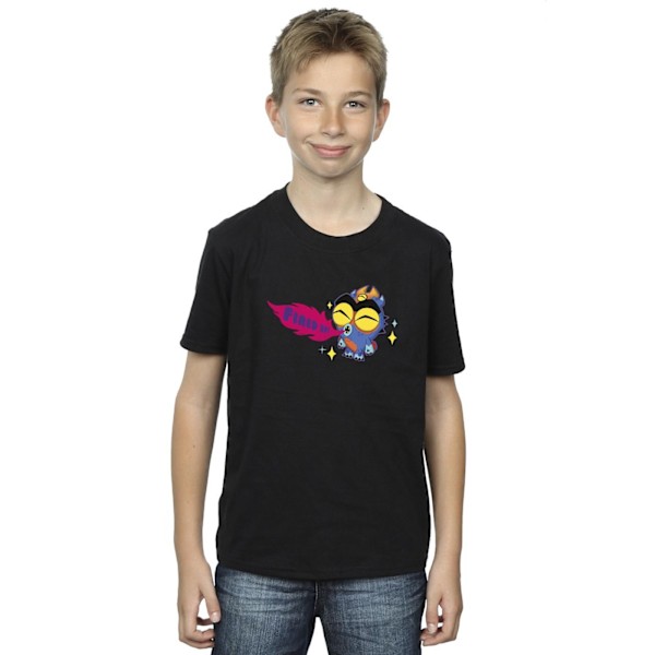 Disney Boys Big Hero 6 Baymax Fred Fired Up T-shirt 12-13 år Black 12-13 Years