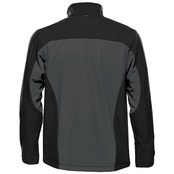 Stormtech Cascades Soft Shell Jacka för män S Dolphin/Svart Dolphin/Black S