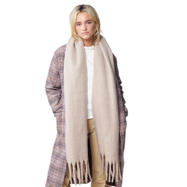 Beechfield Fluffy Scarf One Size Natursten Natural Stone One Size