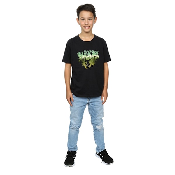 Harry Potter Boys Magical Forest T-Shirt 5-6 år Svart Black 5-6 Years