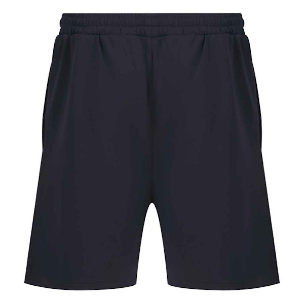 Finden & Hales Herr Stickade Shorts L Marinblå Navy L