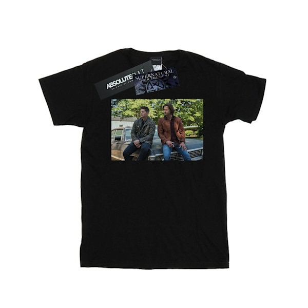 Supernatural Mens Impala Brothers T-Shirt S Svart Black S