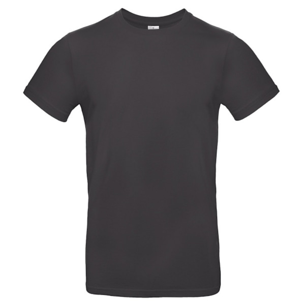 B&C Herr #E190 T-shirt XS Använd Svart Used Black XS