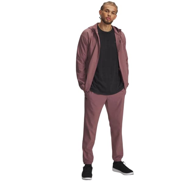 Under Armour Vibe Relaxed Fit Joggers för män M Vinröd Maroon M