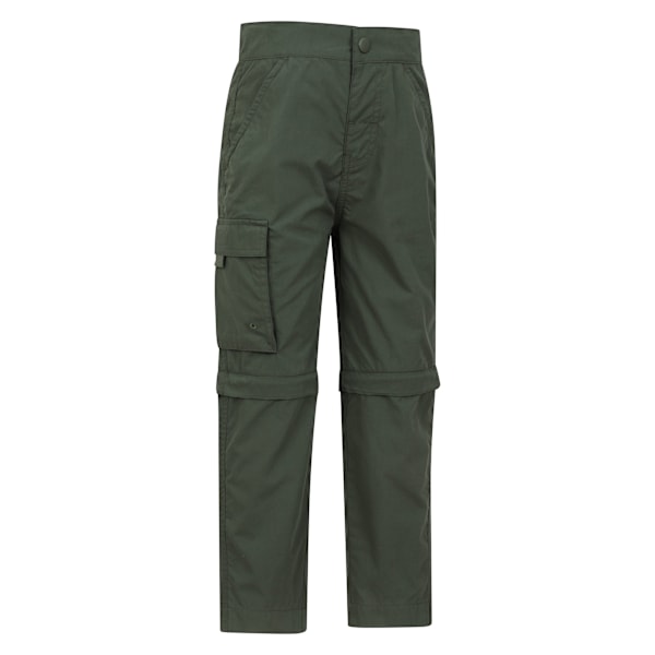 Mountain Warehouse Barn/Barn Zip-Off Aktiva Byxor 13 År Khaki Green 13 Years