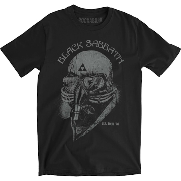 Black Sabbath Unisex Adult Us Tour 1978 T-Shirt XXL Svart Black XXL