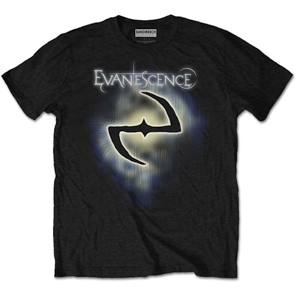 Evanescence Unisex Klassisk Logotyp T-shirt XL Svart Black XL