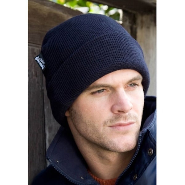 Result Woolly Thermal Skid-/Vintermössa med 3M Thinsulate-isolering Navy Blue One Size
