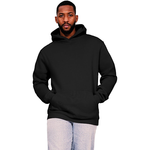 Casual Classics Mens Core Ringspun Cotton Tall Hoodie XL Svart Black XL